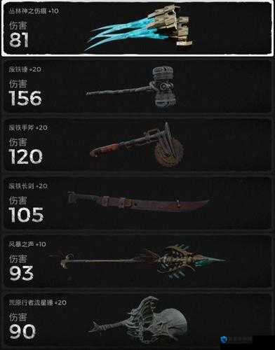 遗迹灰烬重生武器收集攻略，所有武器获得方法