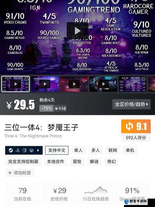 三位一体4发售日期介绍