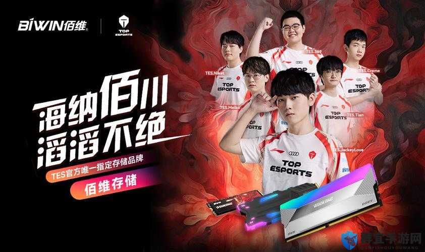 佰维携 TES 战队选手亮相 ChinaJoy-2024：电竞与存储的激情碰撞