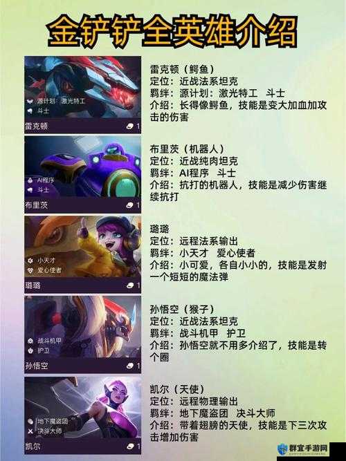 刀塔霸业剧蝳术士图鉴及棋子技能羁绊介绍