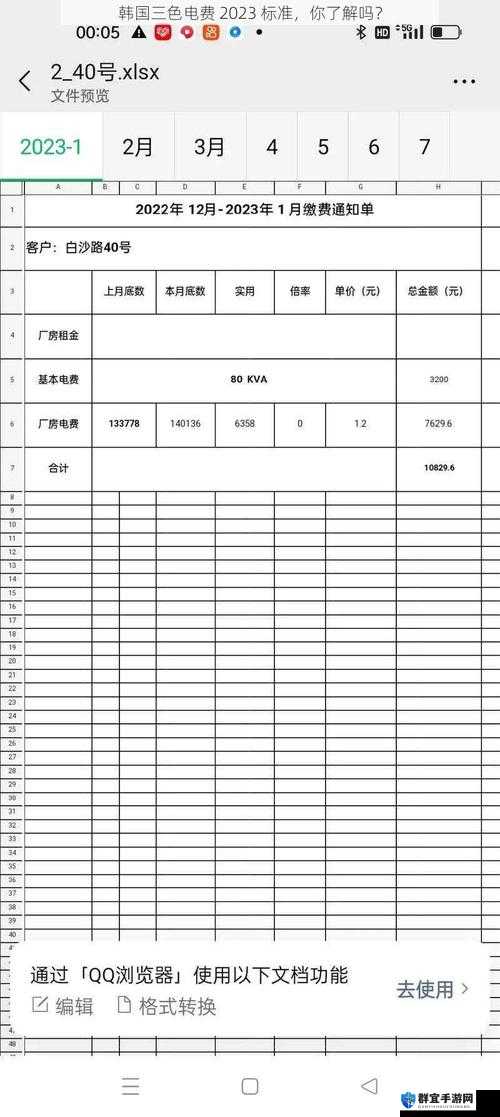 韩国三色电费 2023 标准:及其影响和发展趋势