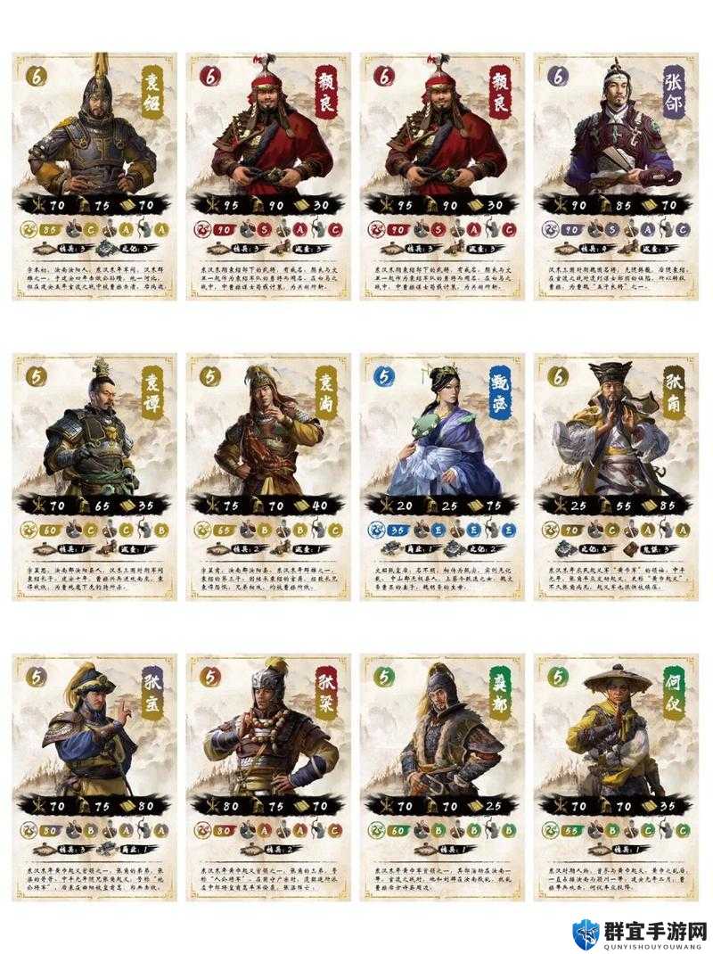全面战争三国张燕图鉴，揭秘武将张燕的技能与属性