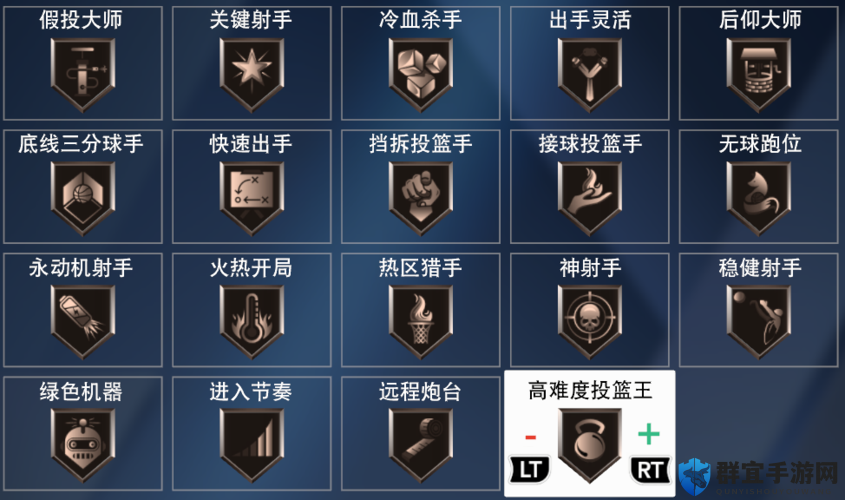 NBA2K19徽章揭秘,球员能力大提升的钥匙