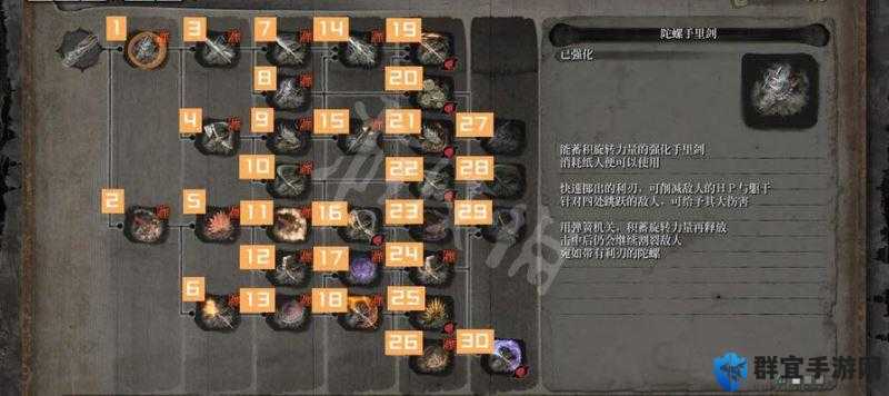 只狼忍具升级秘籍，忍义手强化路线全解析