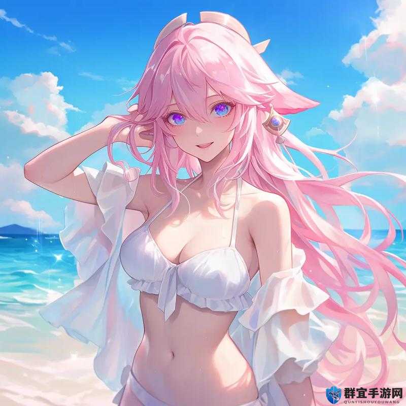 八重神子去掉所有服装挤乳液：一场视觉盛宴