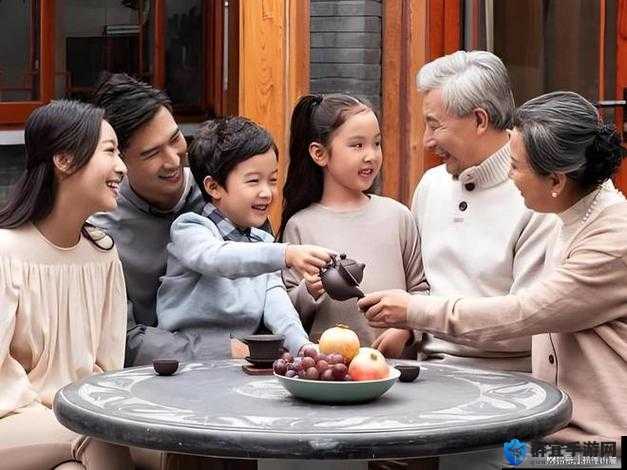 父母儿女一家狂：共享天伦之乐的幸福一家人