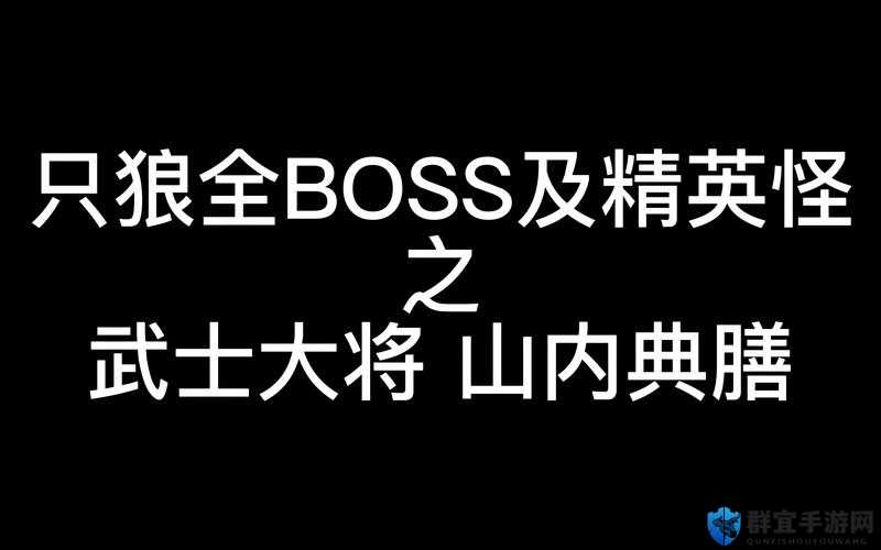 只狼山内天善怎么打，BOSS山内打法攻略技巧