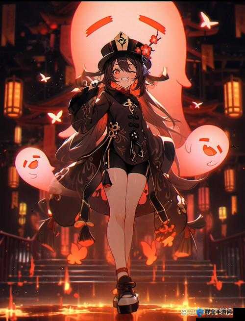 原神胡桃无小内无爱心皮肤：往生堂第七十七代堂主