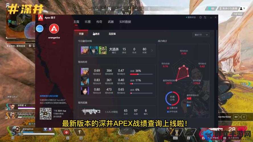 Apex英雄战绩查询方法，全面掌握你的战斗成就