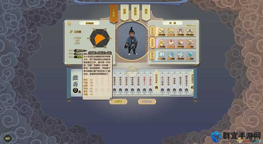 了不起的修仙模拟器轮回者工长君,属性揭秘与魅力探索