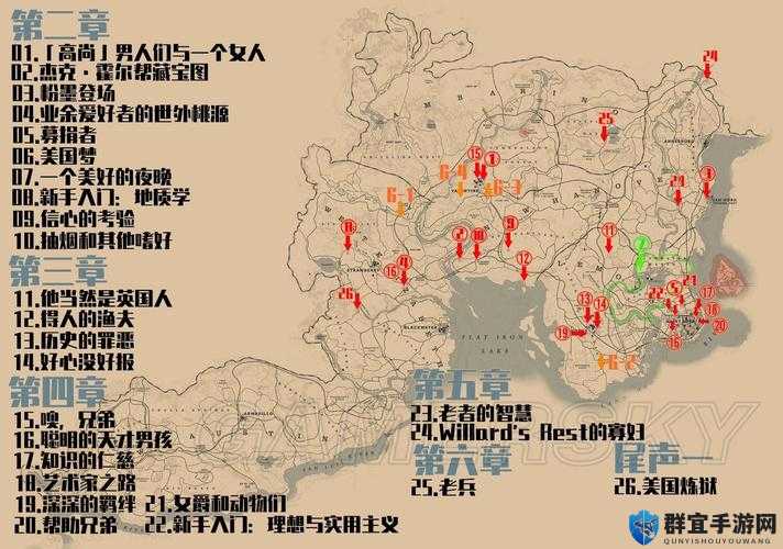 荒野大镖客2美国风光在哪？美国风光香烟卡位置介绍