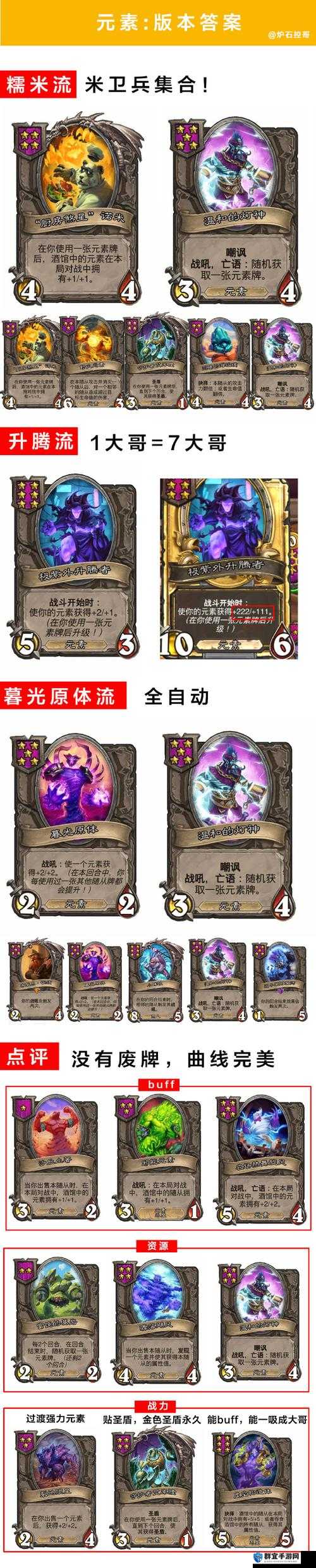 炉石传说茶水小弟，中立阵营的战术奇兵