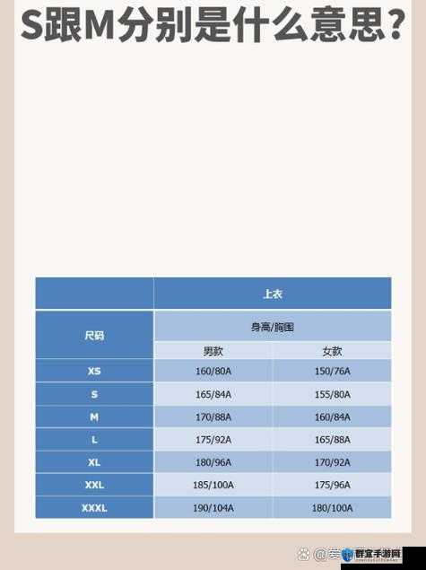 亚洲专线S码和M码有什么区别？详细解析S码与M码的尺寸、适用场景及选择建议