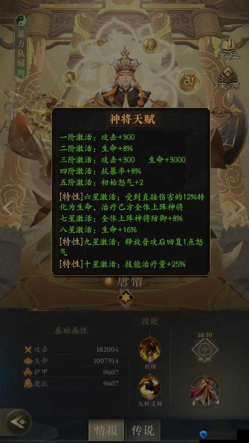 悟空去哪儿，唐僧技能更新详解与PVP阵型分享在资源管理中的重要性及策略