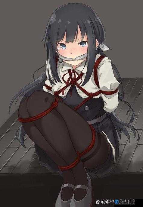 被绑住的少女，能逃脱魔掌吗？