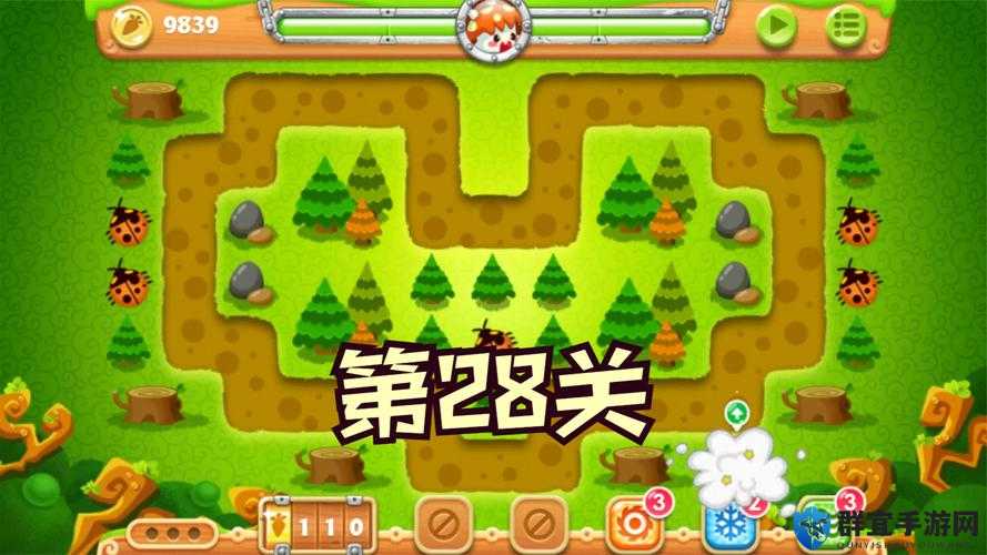 保卫萝卜2第28关如何获得金萝卜？