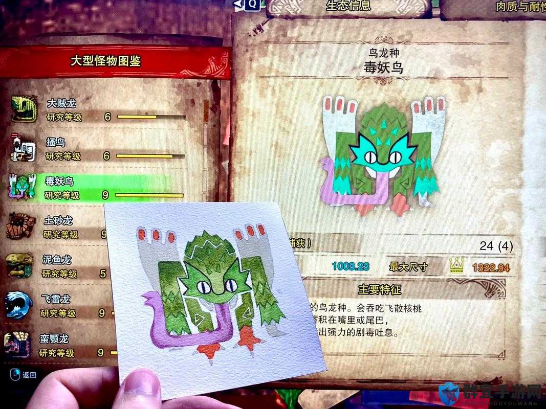 怪物猎人OL蝳怪鸟攻略