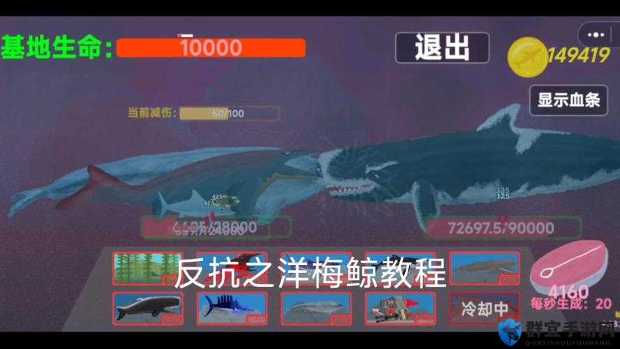 生存战争抓鲸鱼的方法，从新手到精通的全面攻略