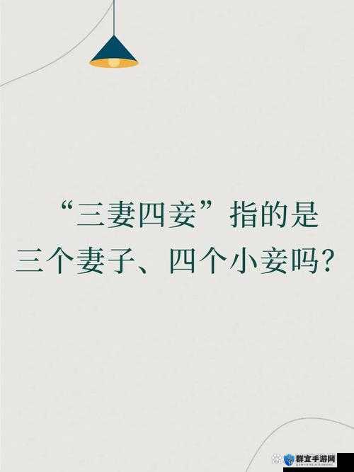 什么？古代真的可以三妻四妾？全集观看带你了解真相