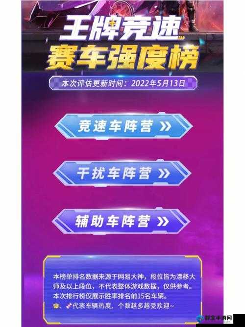 王牌竞速：禅强度玩法大揭秘！新手必看的终极攻略