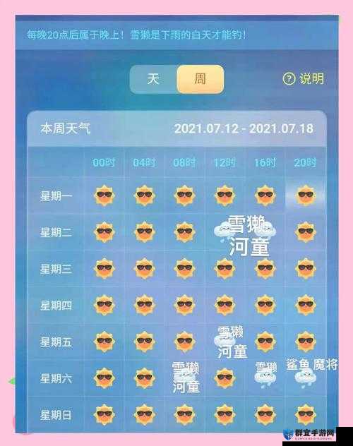 莫愁天气  摩尔庄园手游下雨天气精准查询技巧