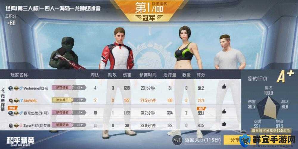 和平精英特种作战后勤兵逆天了！保姆级攻略教你闭眼拿MVP