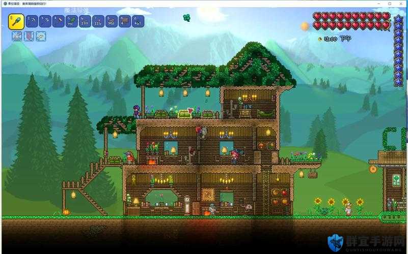 泰拉瑞亚怎么快速放置方块！手残党秒变建筑大神的隐藏技巧