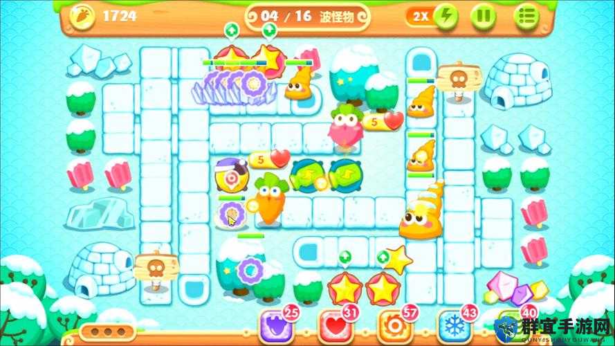 保卫萝卜2第51关金萝卜零失败攻略！手残党也能3分钟速通