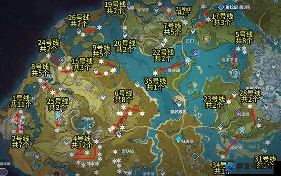 爆肝整理！原神石珀采集路线图+5个隐藏点位测绘！手残党也能1小时收满！
