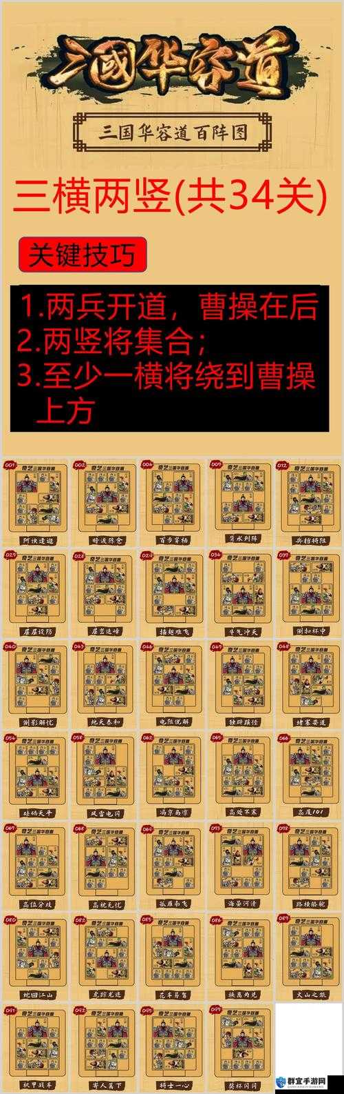 大牌三国通用阵法搭配绝了！0基础秒变策略大神