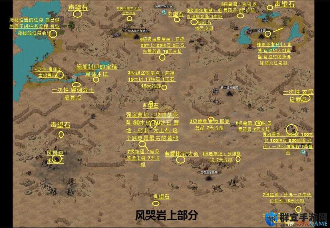 部落与弯刀风哭岩隐藏支线绝了！90%玩家错过的心血泪剧情解锁攻略